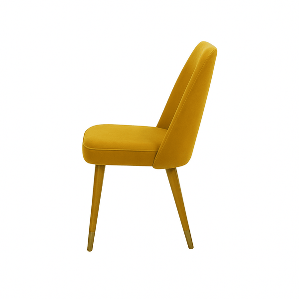 Scaun catifea ALBASTRA | model JONY - eScaun.ro