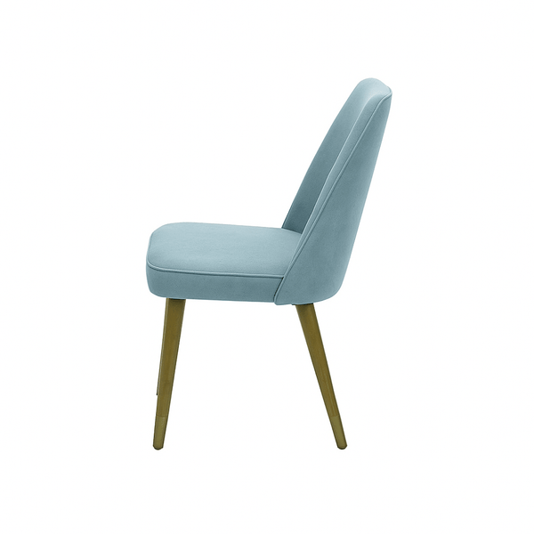 Scaun catifea ALBASTRA | model JONY - eScaun.ro