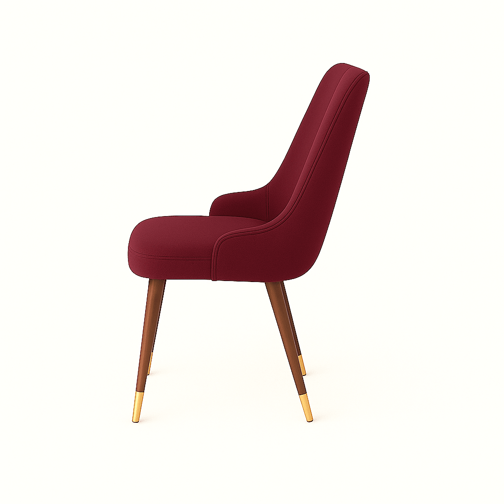 Scaun catifea ALBASTRA | model MIRAY - eScaun.ro