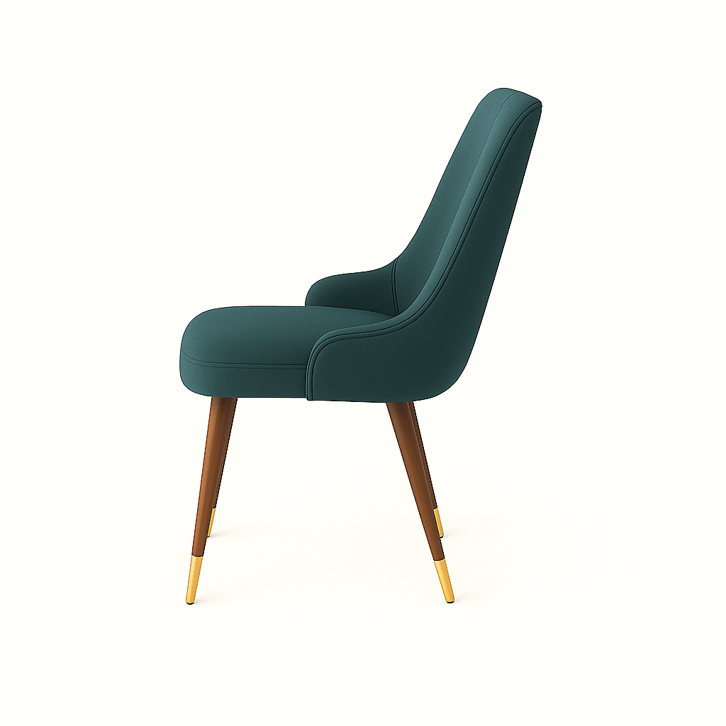 Scaun catifea ALBASTRA | model MIRAY - eScaun.ro
