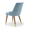 Scaun catifea ALBASTRA | model MIRAY - eScaun.ro