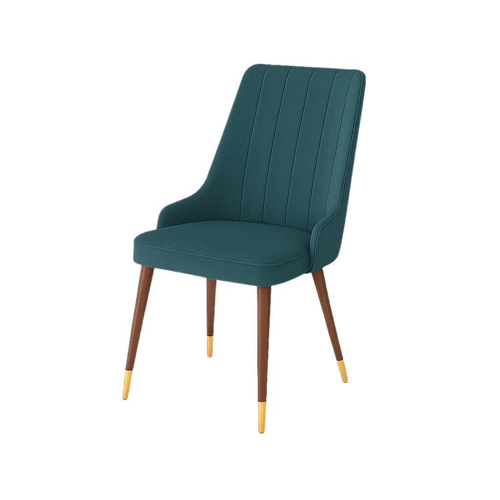 Scaun catifea ALBASTRA | model MIRAY - eScaun.ro