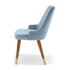 Scaun catifea ALBASTRA | model MIRAY - eScaun.ro