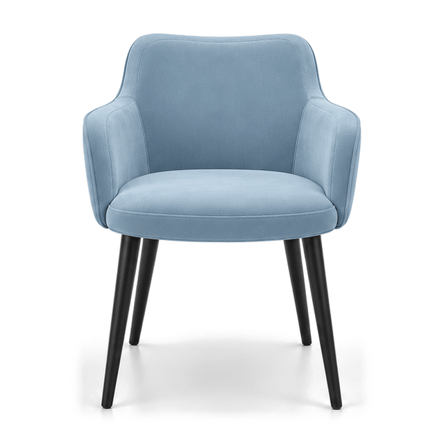 Scaun catifea ALBASTRA | model PERDIX - eScaun.ro