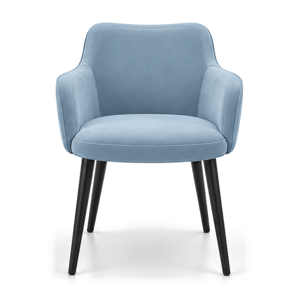 Scaun catifea ALBASTRA | model PERDIX - eScaun.ro