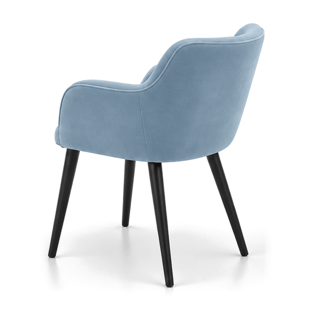 Scaun catifea ALBASTRA | model PERDIX - eScaun.ro