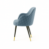 Scaun catifea ALBASTRA | model PINO X - eScaun.ro