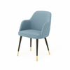 Scaun catifea ALBASTRA | model PINO X - eScaun.ro