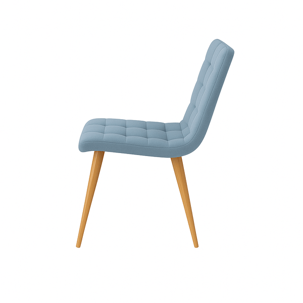 Scaun catifea ALBASTRA | model RIGA - eScaun.ro
