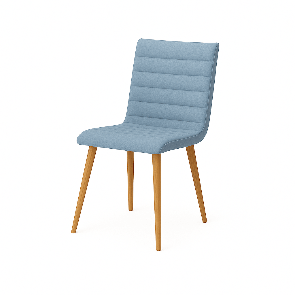 Scaun catifea ALBASTRA | model RIGA - eScaun.ro