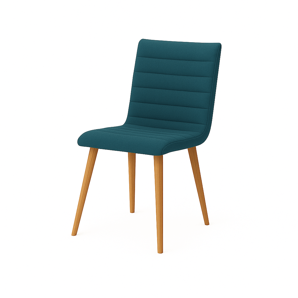Scaun catifea ALBASTRA | model RIGA - eScaun.ro