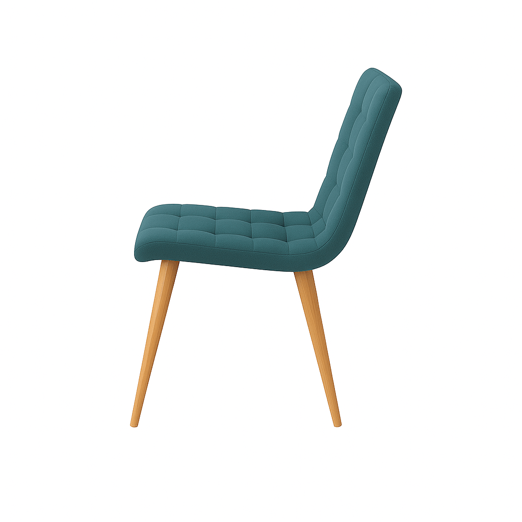 Scaun catifea ALBASTRA | model RIGA - eScaun.ro