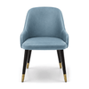 Scaun catifea ALBASTRA | model ROCCO G - eScaun.ro