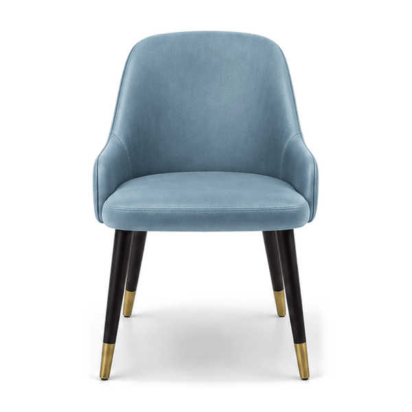 Scaun catifea ALBASTRA | model ROCCO G - eScaun.ro