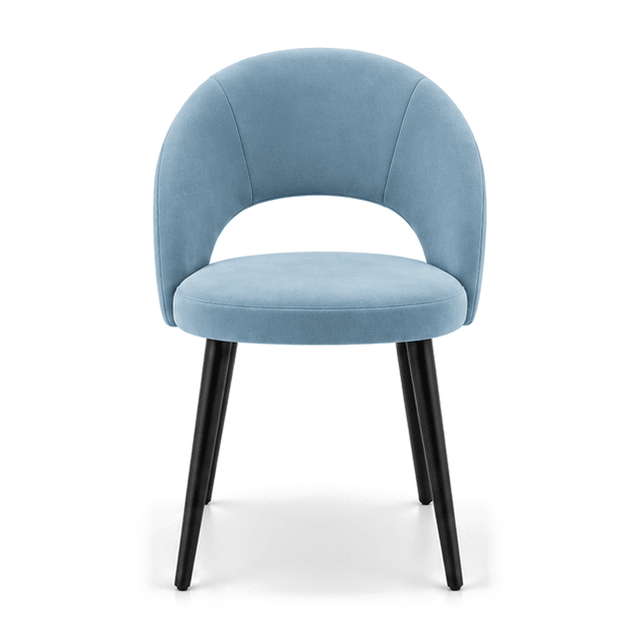 Scaun catifea ALBASTRA | model RON - eScaun.ro