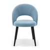 Scaun catifea ALBASTRA | model RON - eScaun.ro