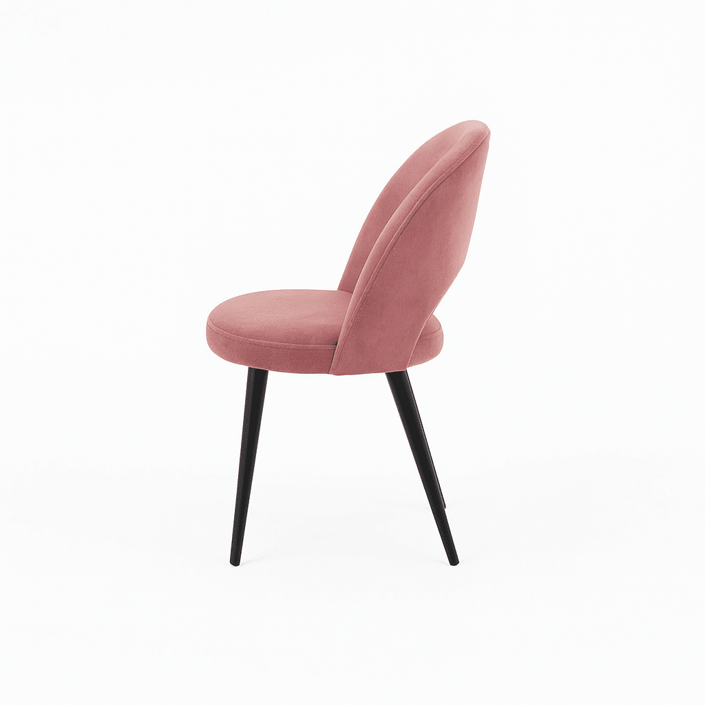 Scaun catifea ALBASTRA | model RON - eScaun.ro
