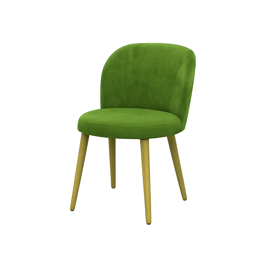 Scaun catifea ALBASTRA | model SAM - eScaun.ro