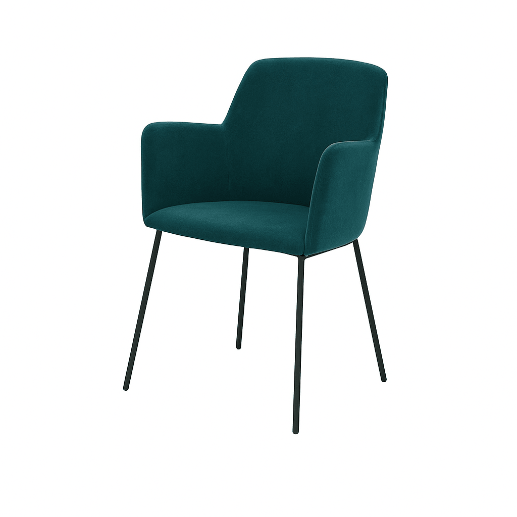 Scaun catifea ALBASTRA | model SIGMA - eScaun.ro