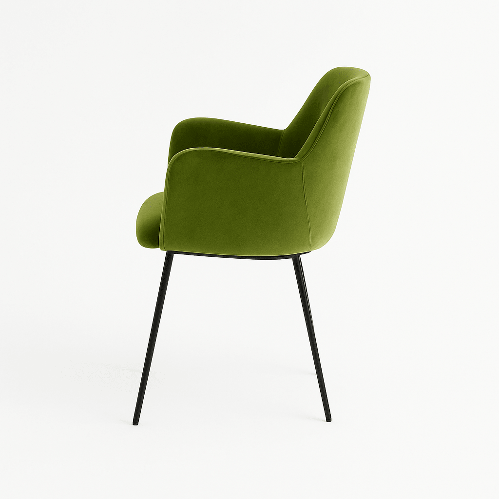 Scaun catifea ALBASTRA | model SIGMA - eScaun.ro