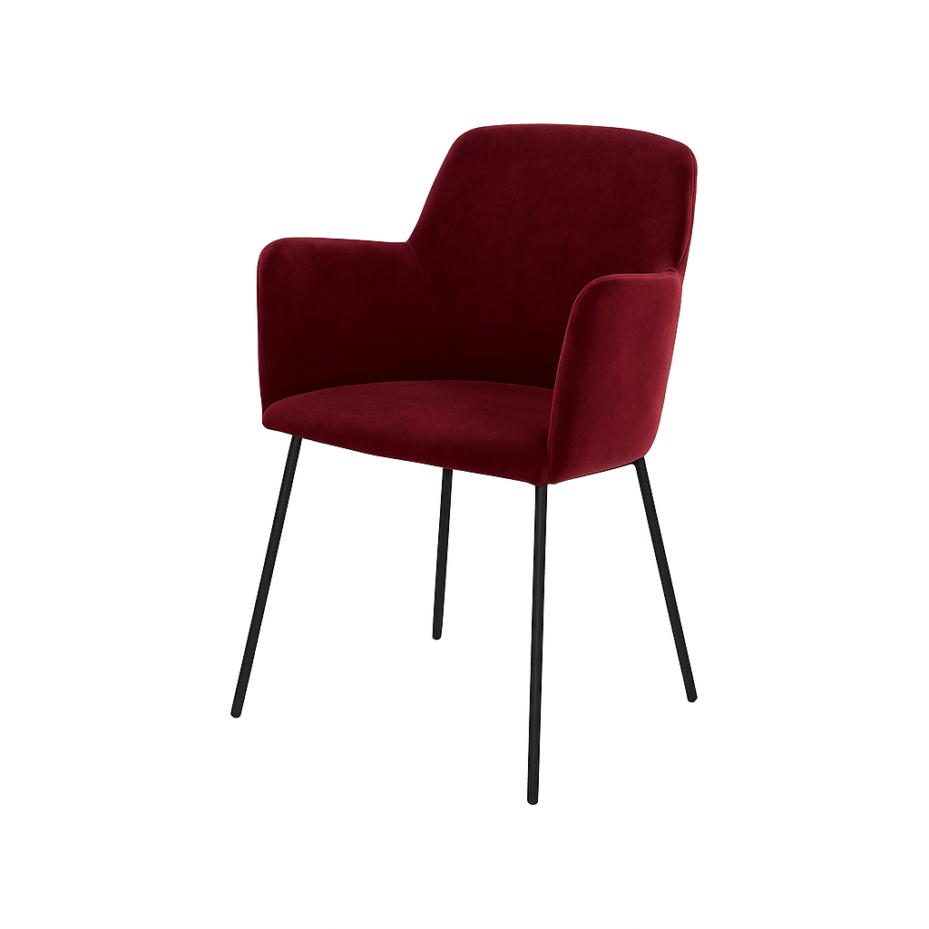 Scaun catifea ALBASTRA | model SIGMA - eScaun.ro