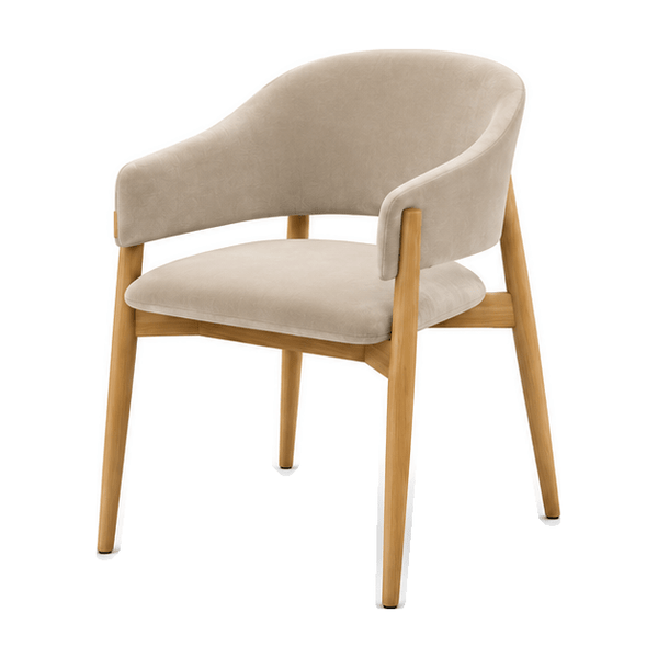 Scaun catifea BEJ | model ALMA - eScaun.ro