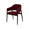 Scaun catifea BORDO | model ALBA - eScaun.ro