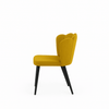 Scaun catifea GALBENA | model ARIA - eScaun.ro