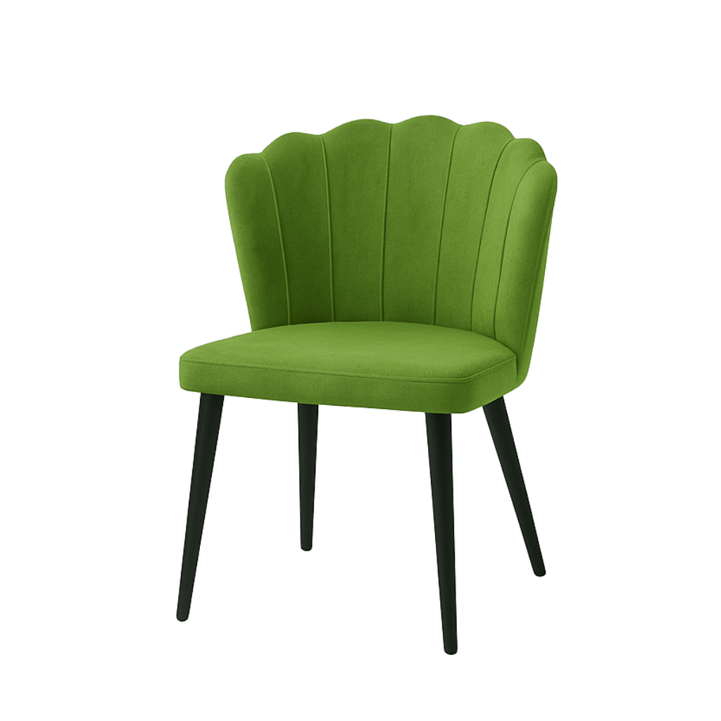 Scaun catifea GALBENA | model ARIA - eScaun.ro