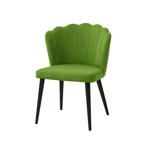 Scaun catifea GALBENA | model ARIA - eScaun.ro