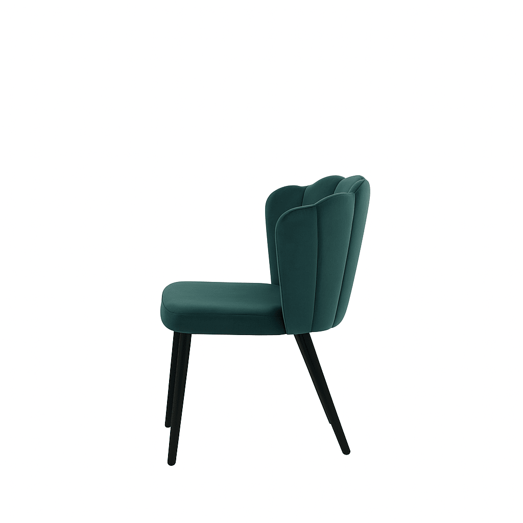 Scaun catifea GALBENA | model ARIA - eScaun.ro