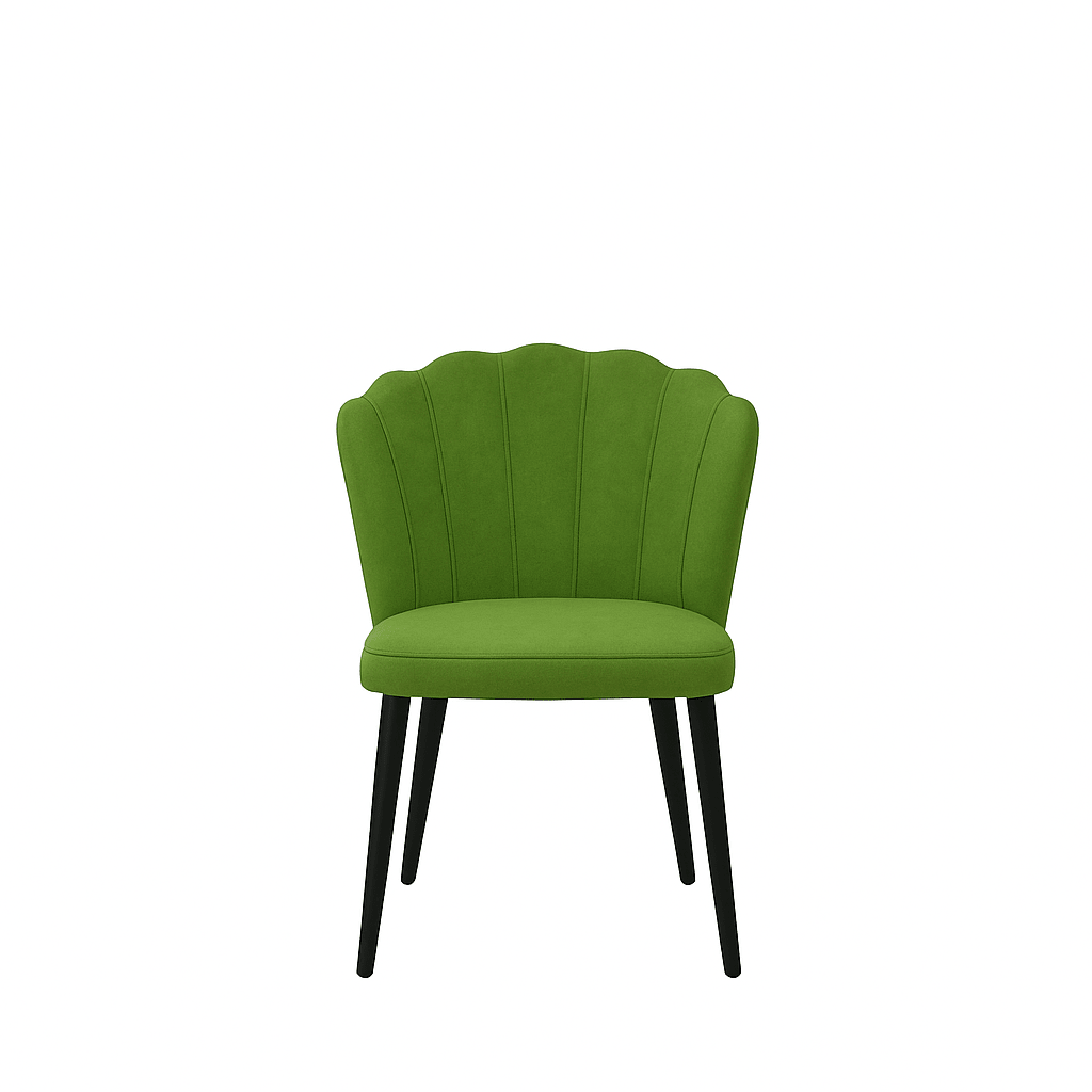 Scaun catifea GALBENA | model ARIA - eScaun.ro