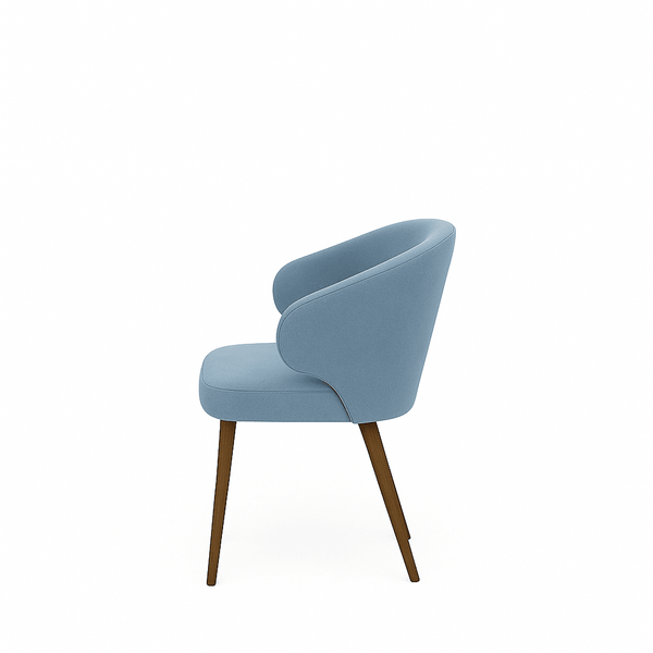Scaun catifea GALBENA | model CAPRICE - eScaun.ro