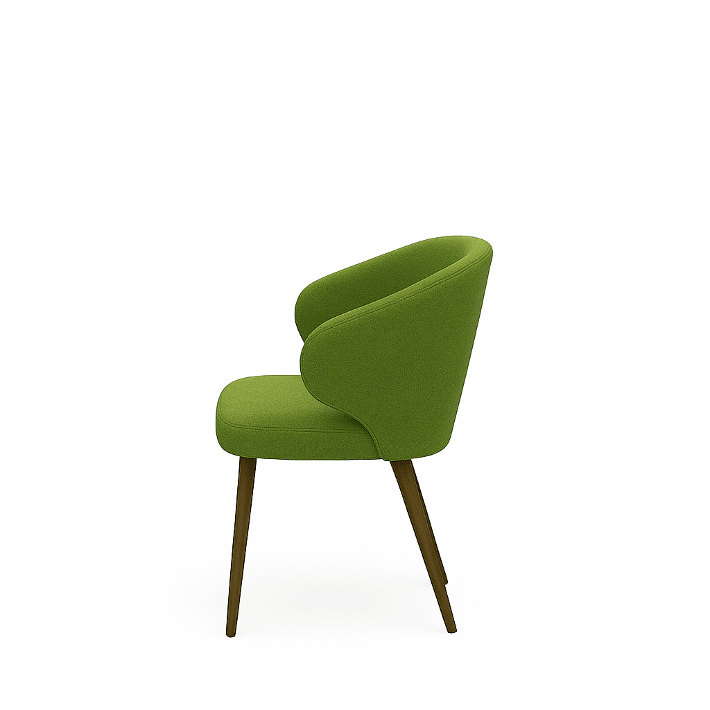 Scaun catifea GALBENA | model CAPRICE - eScaun.ro
