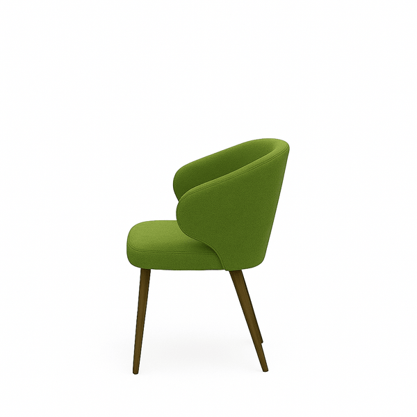Scaun catifea GALBENA | model CAPRICE - eScaun.ro
