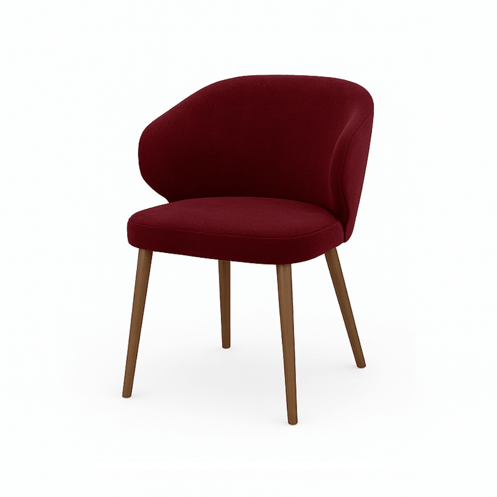 Scaun catifea GALBENA | model CAPRICE - eScaun.ro