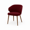 Scaun catifea GALBENA | model CAPRICE - eScaun.ro