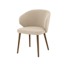 Scaun catifea GALBENA | model CAPRICE - eScaun.ro