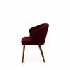 Scaun catifea GALBENA | model CAPRICE - eScaun.ro