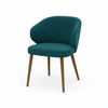 Scaun catifea GALBENA | model CAPRICE - eScaun.ro