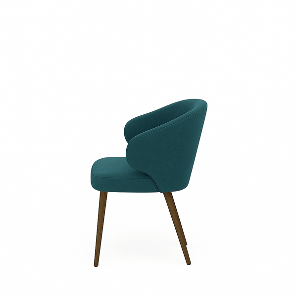 Scaun catifea GALBENA | model CAPRICE - eScaun.ro