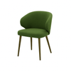 Scaun catifea GALBENA | model CAPRICE - eScaun.ro