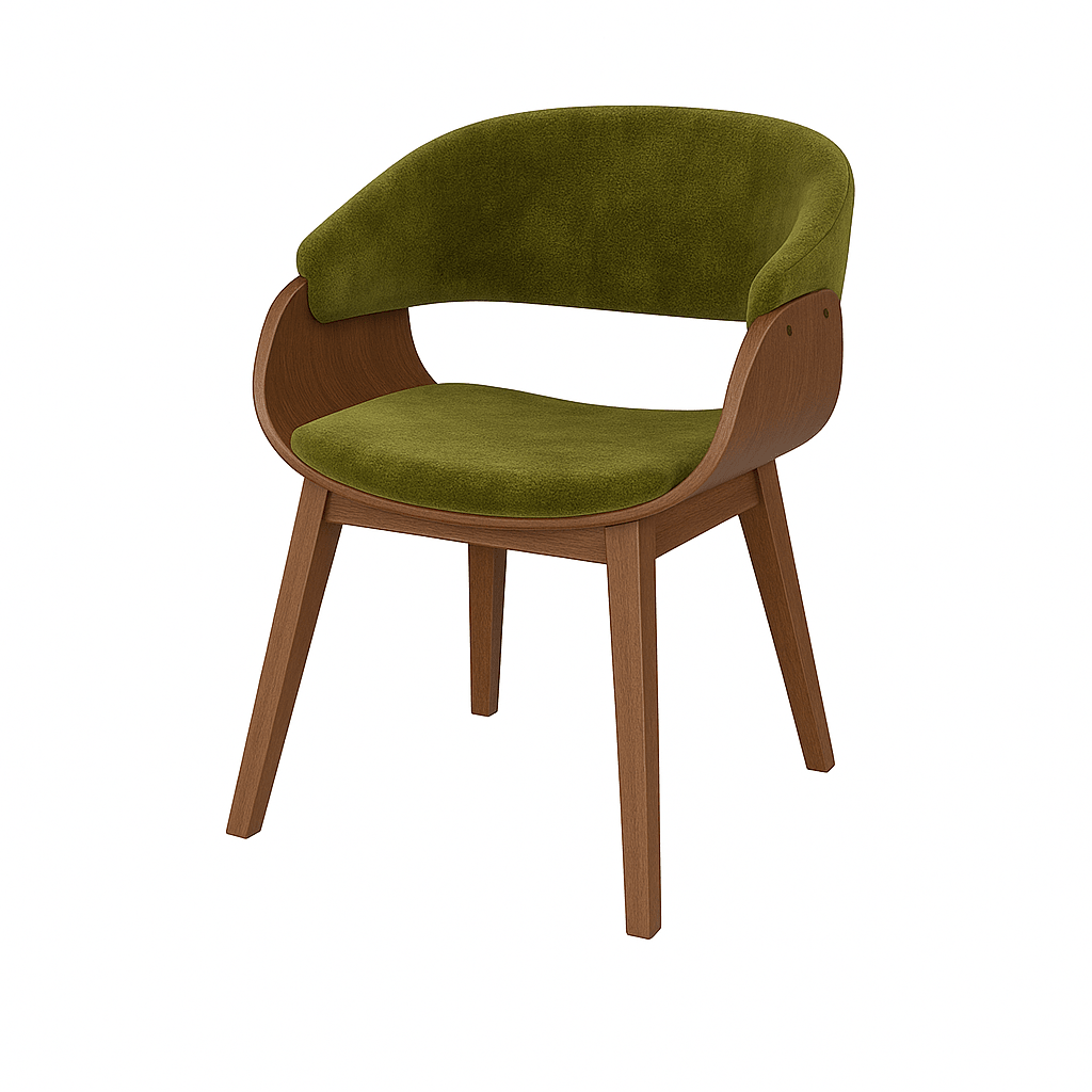 Scaun catifea GRI | model BRANDO - eScaun.ro