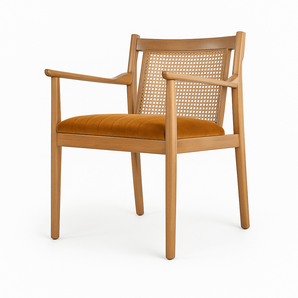 Scaun catifea GRI | model CIRO - eScaun.ro