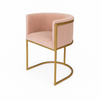 Scaun catifea GRI | model ENRI - eScaun.ro