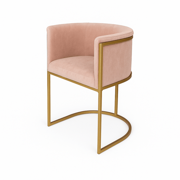 Scaun catifea GRI | model ENRI - eScaun.ro