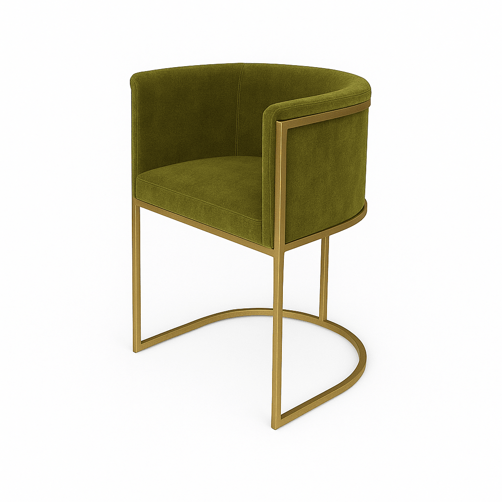 Scaun catifea GRI | model ENRI - eScaun.ro