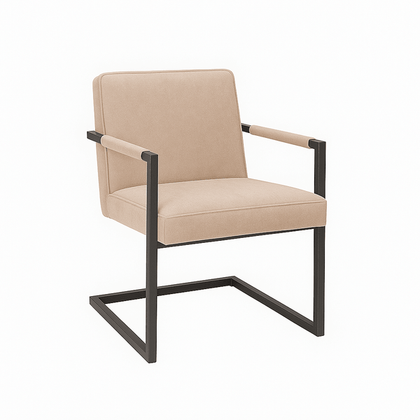 Scaun catifea GRI | model FLEET - eScaun.ro