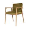 Scaun catifea GRI | model GASPARO - eScaun.ro
