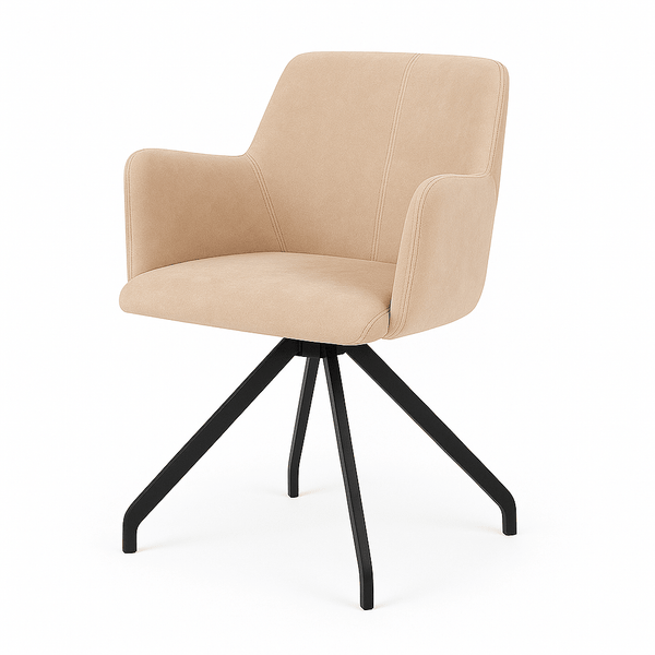 Scaun catifea GRI | model GIANI - eScaun.ro